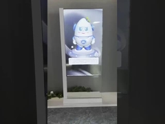 Exibição OLED transparente interior para grandes centros comerciais 3840*2160 Max Resolução