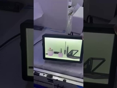 Forma personalizada LCD transparente Display Cooler 4000 1 Relação de Contraste HDMI VGA USB Interface 120W