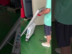 43 Ecrãs de publicidade portáteis de LCD, sinalização de exibição, bateria, quiosque móvel, totem, porta-discos