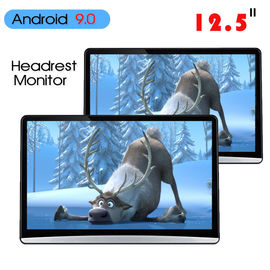1920*1080 Car Headrest Monitor Hdmi Android 9.0 2 16g 12.5 Inch ABS Shell